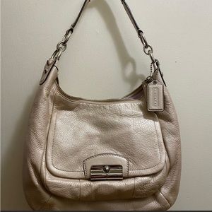 Coach Gold Shoulder Bag